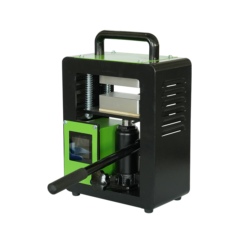 Manual hydraulic upper and lower plate heating rosin pressing machine (5 tons pressure)