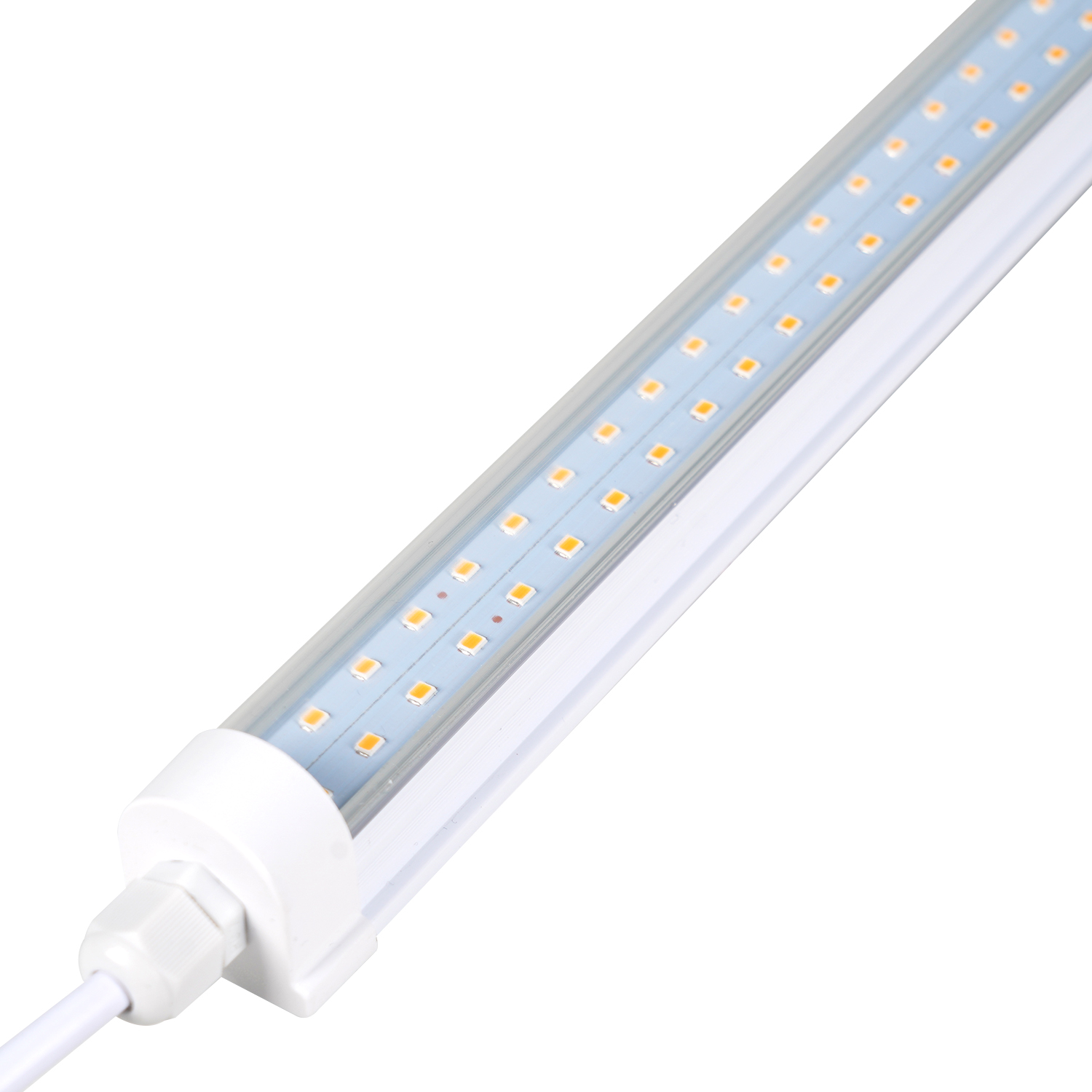 T8 Waterproof Tube Double Row Lamp Beads 18W Full Spectrum