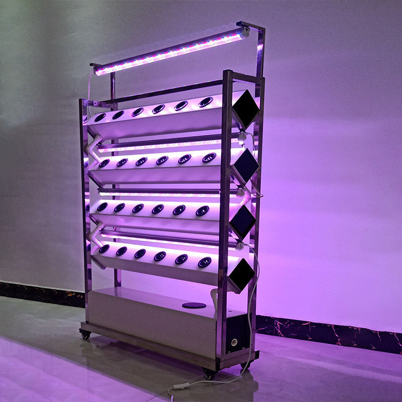 Hydroponics Vertical Farming Planting Square Channel System 100x100mm Indoor NFT Grow Kit Systems for Garden and Agricultural