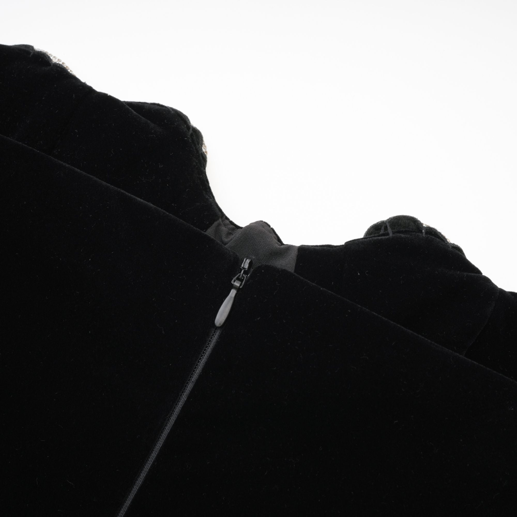 Leonya black embellished mini dress