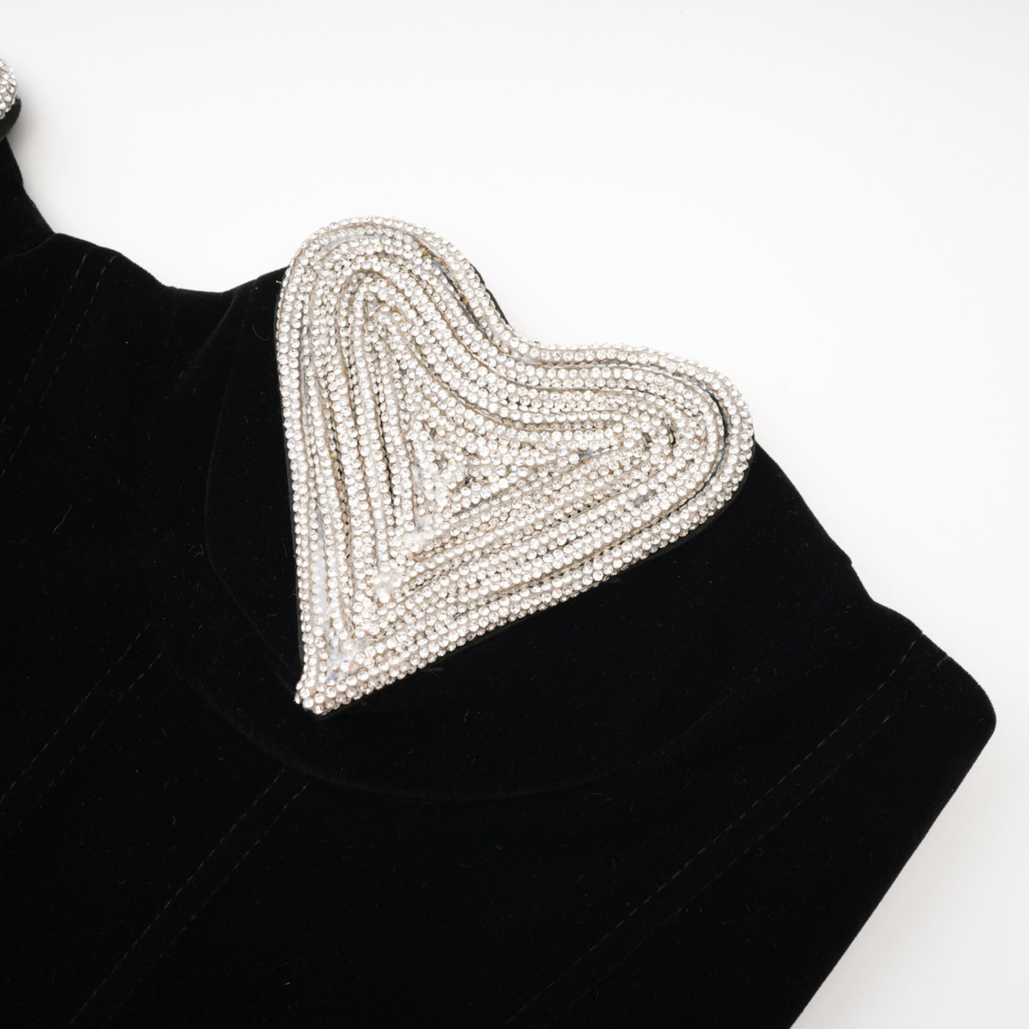 Leonya black embellished mini dress