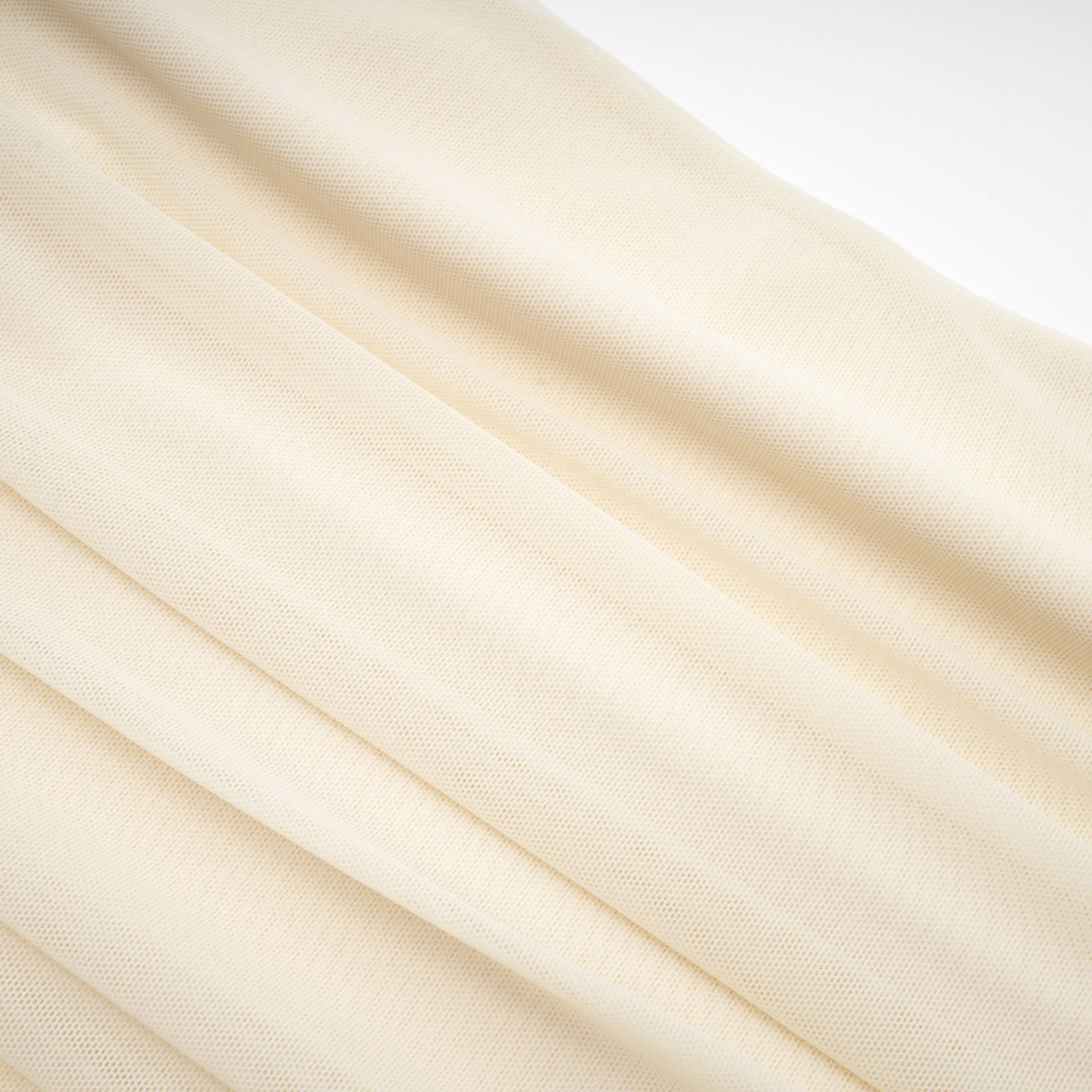 Lucia gathered mesh midi dress