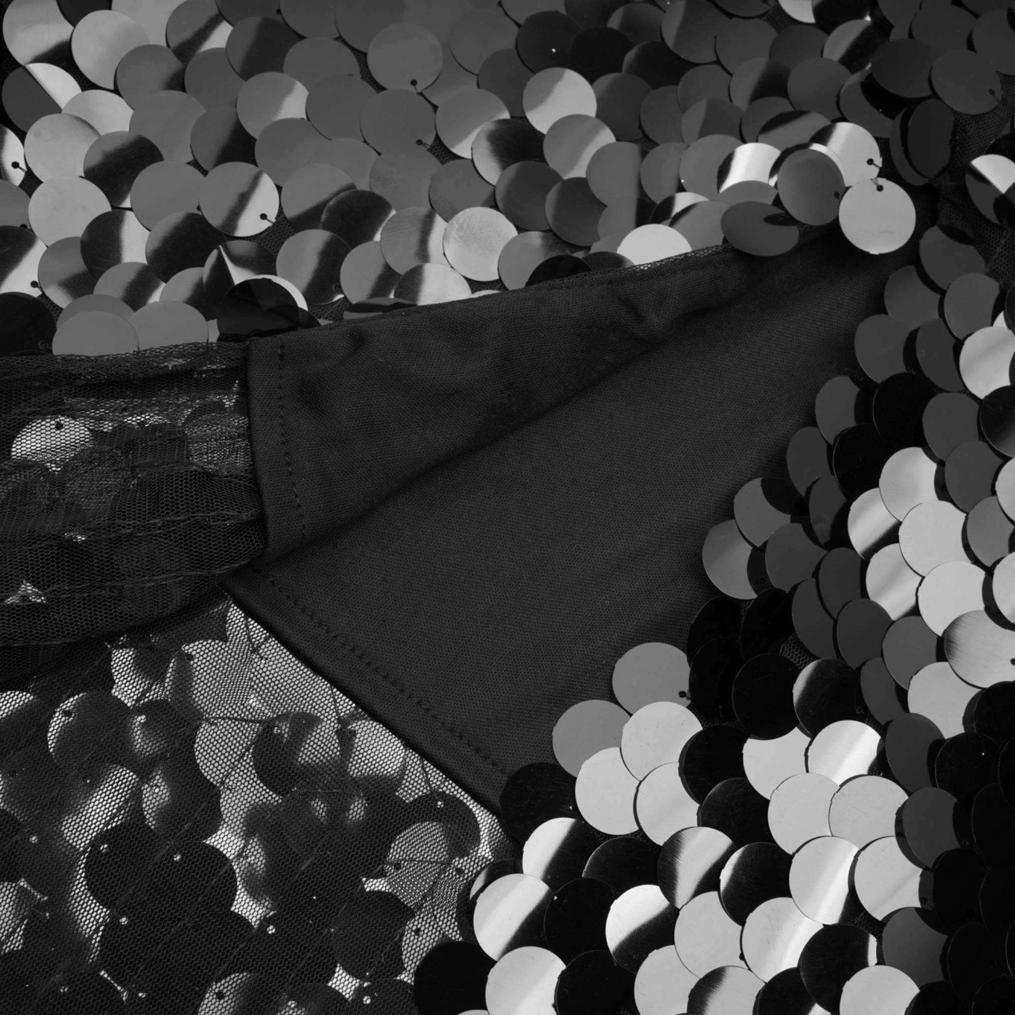 Lysandra black embellished midi dress