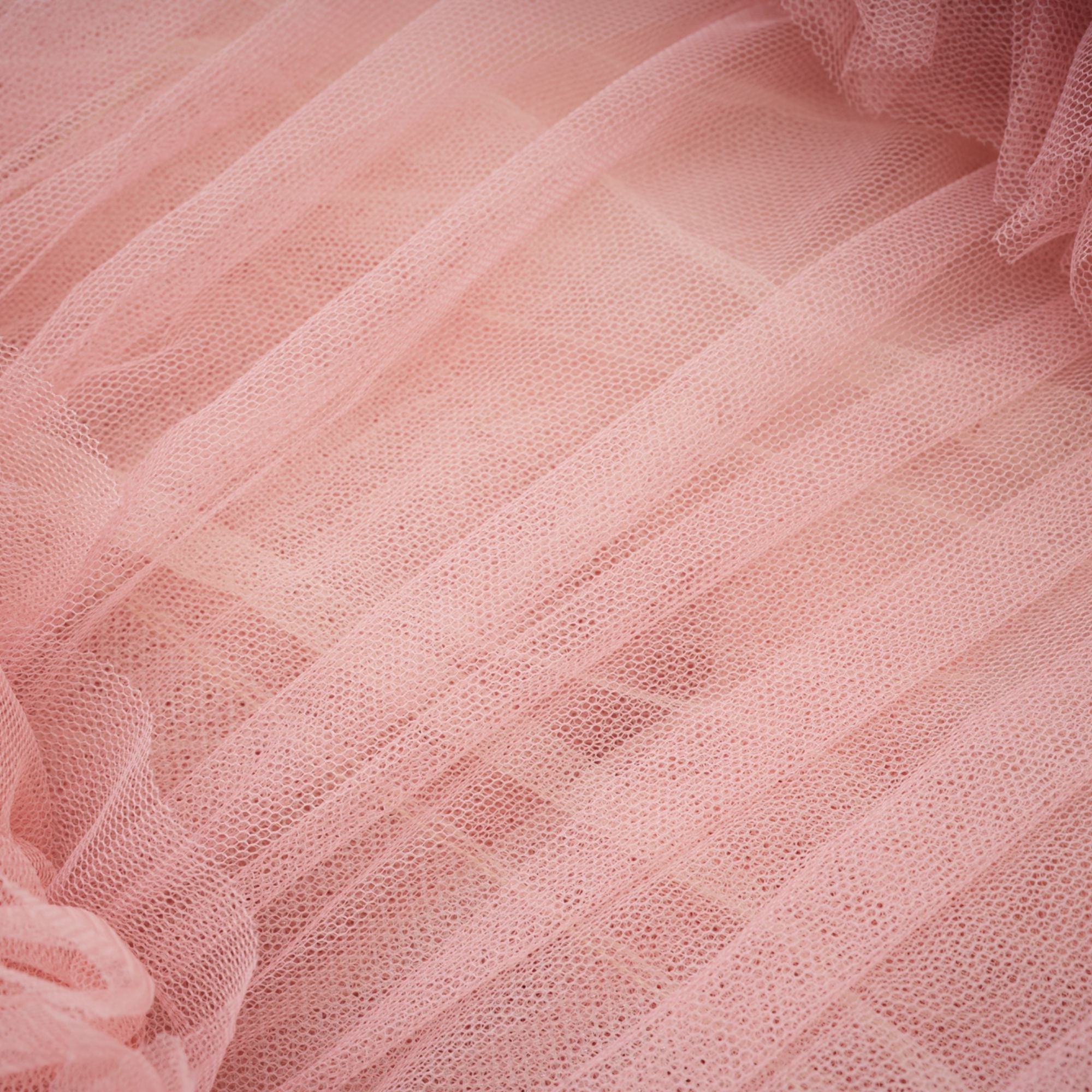 Solène pink tiered maxi dress