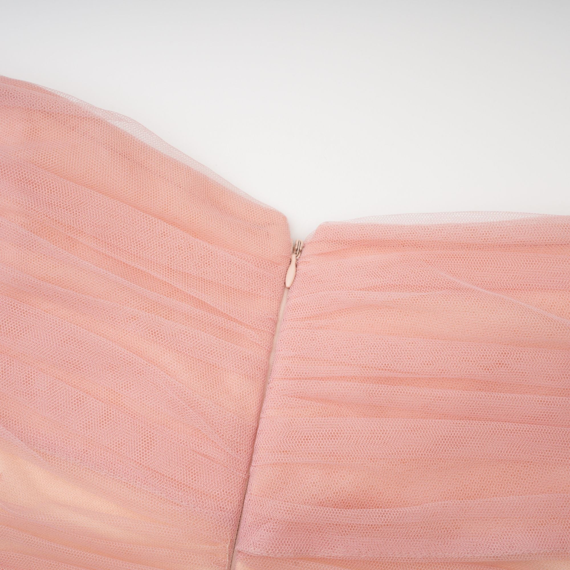 Solène pink tiered maxi dress