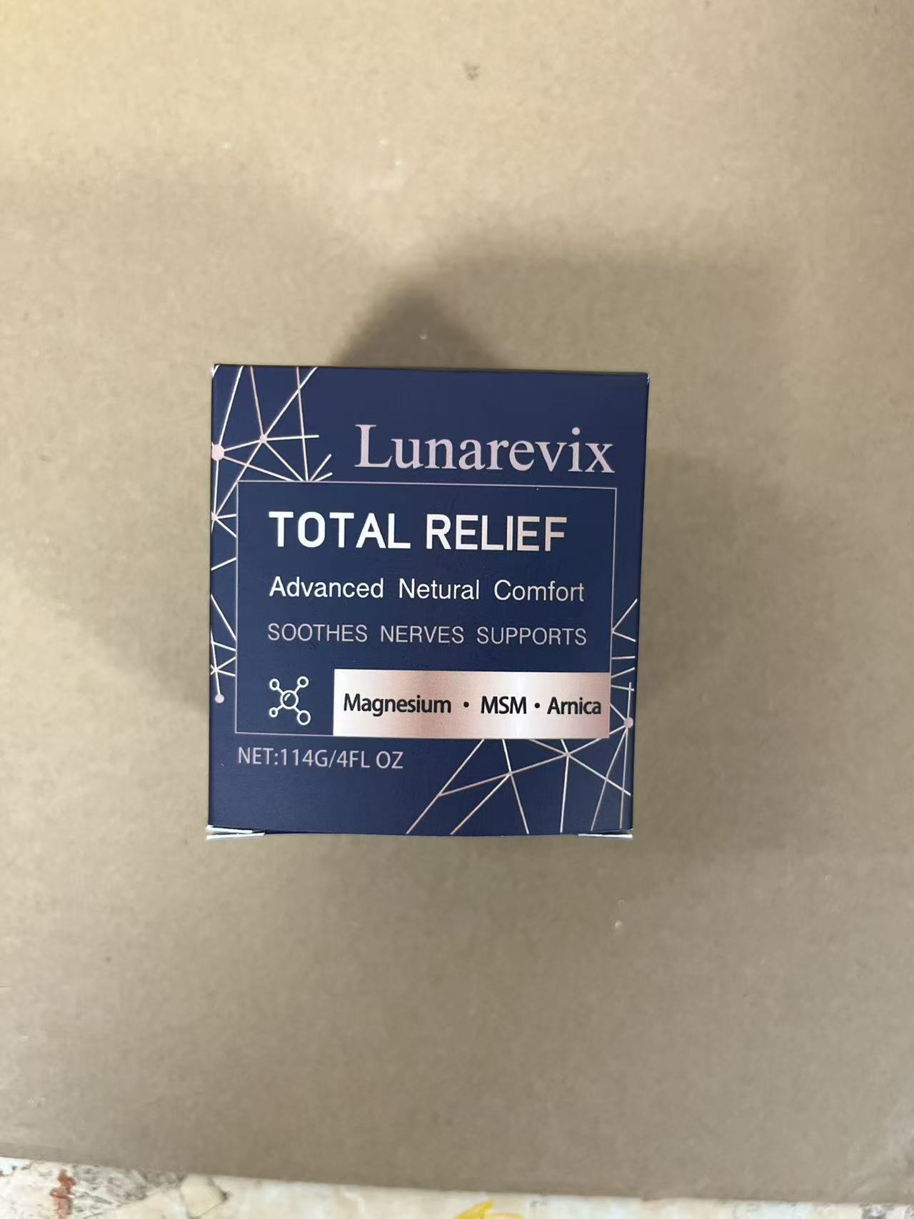 Total Relief & Repair Body Cream with Arnica & Magnesium | Natural Joint Soothing Moisturizer | Daily Nourishment for Hands, Feet, Knees, Neck & Back, 100g