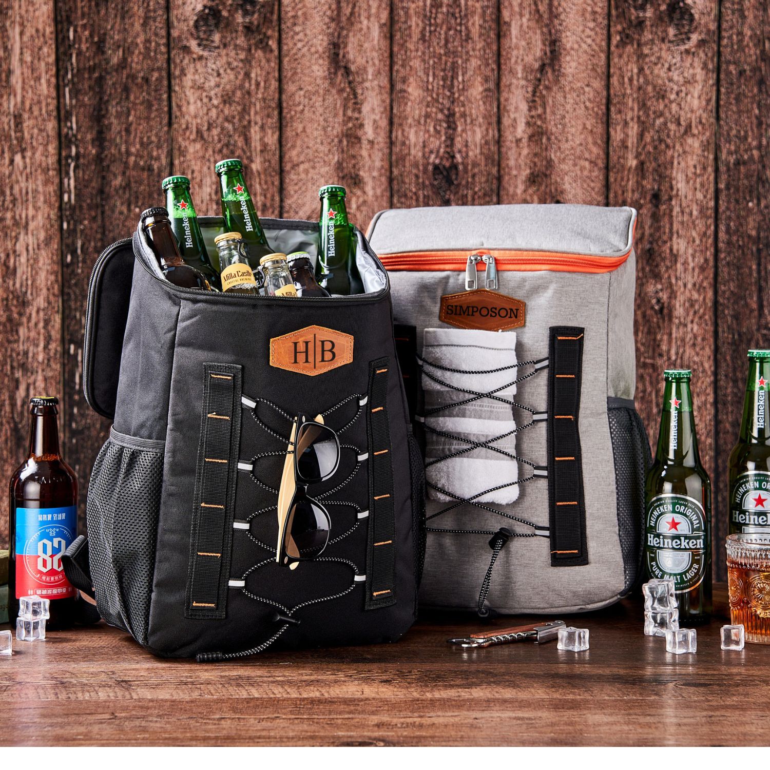 Personalized Beer Cooler Insulated Backpack | Dad04