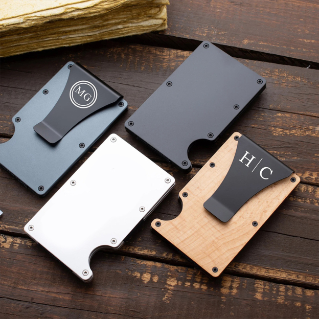 Personalized RFID Versatile Metal Card Wallet | GC030