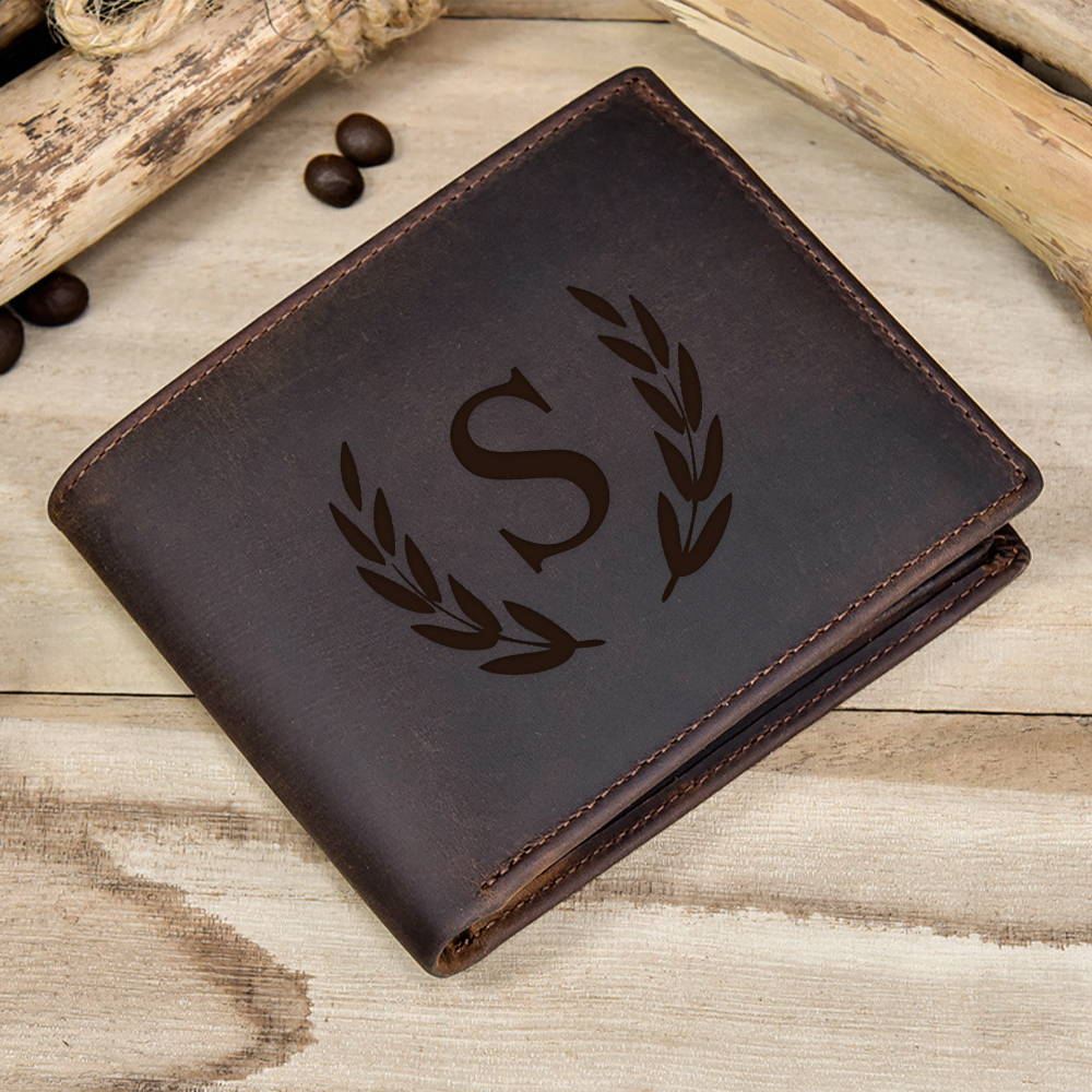 Personalized Leather RFID Wallet | GC010