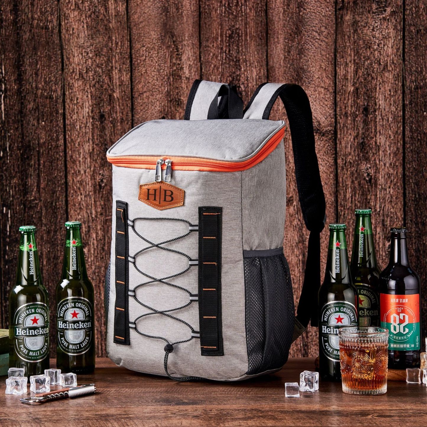 Personalized Multifunctional Bottle Opener With Leather Package | Dad0