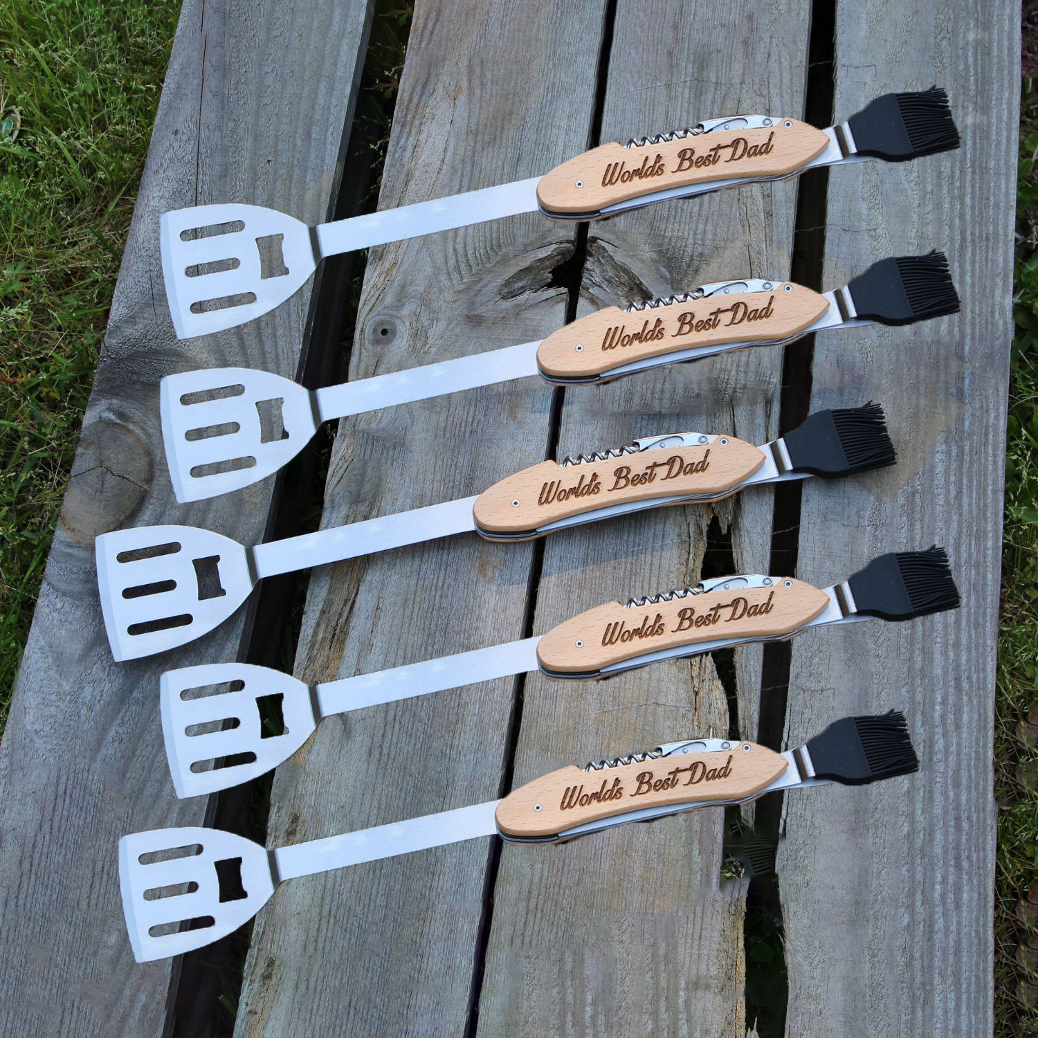 Personalized BBQ 6 In 1 for Multifunctional Combination Tool | Outdoor02