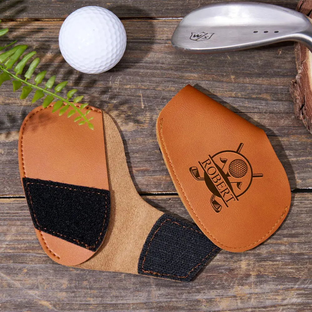 Personalized Leather Golf Club Protective Covers | GC034