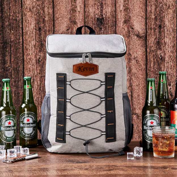 Personalized Beer Cooler Insulated Backpack | Dad04