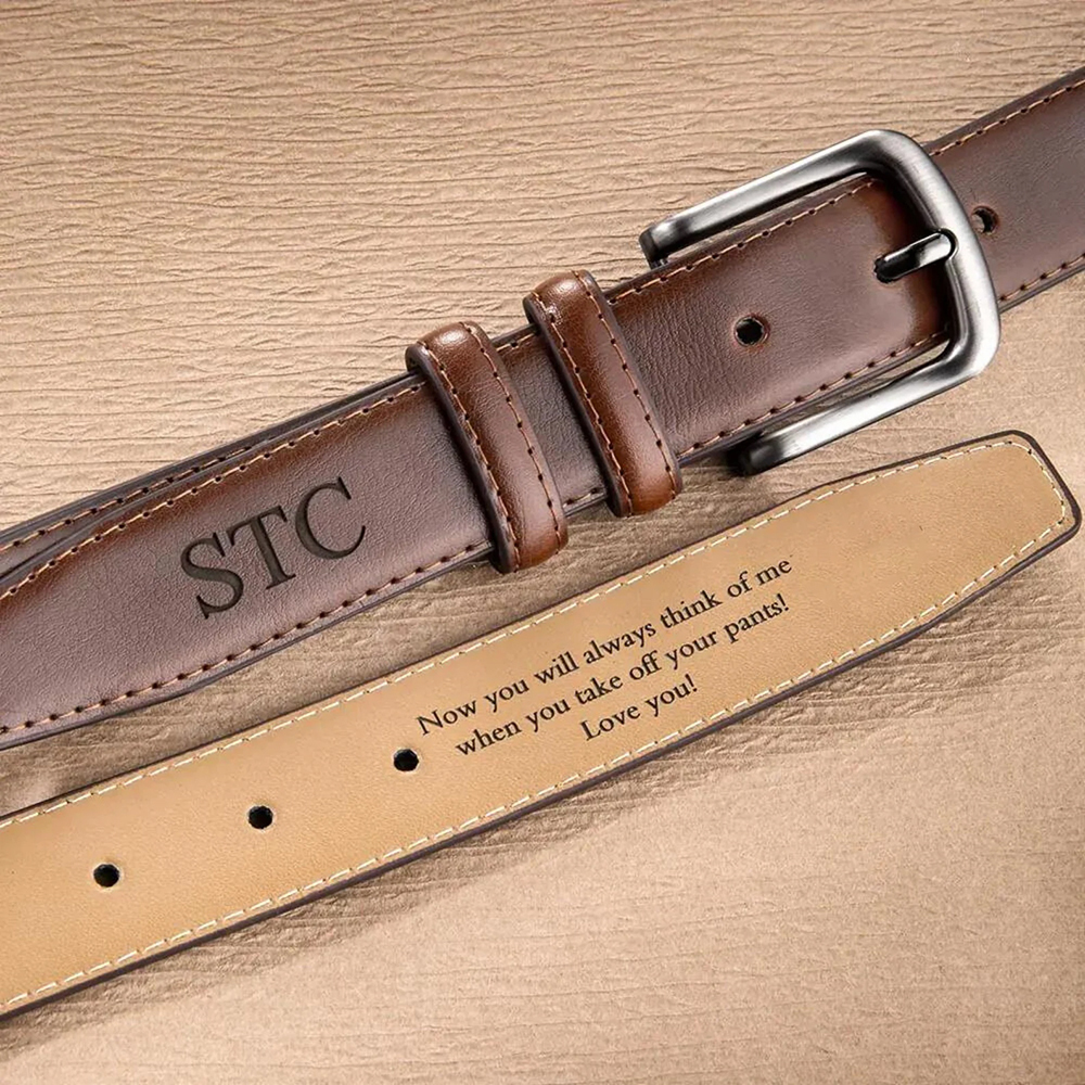Personalized Vintage Handmade Leather Belt | GC001