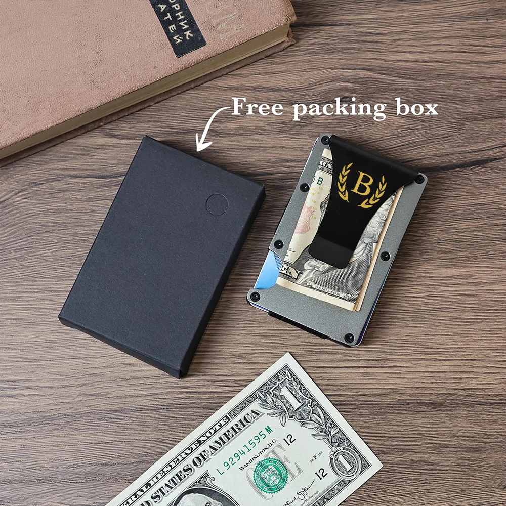 Personalized RFID Versatile Metal Card Wallet | GC030