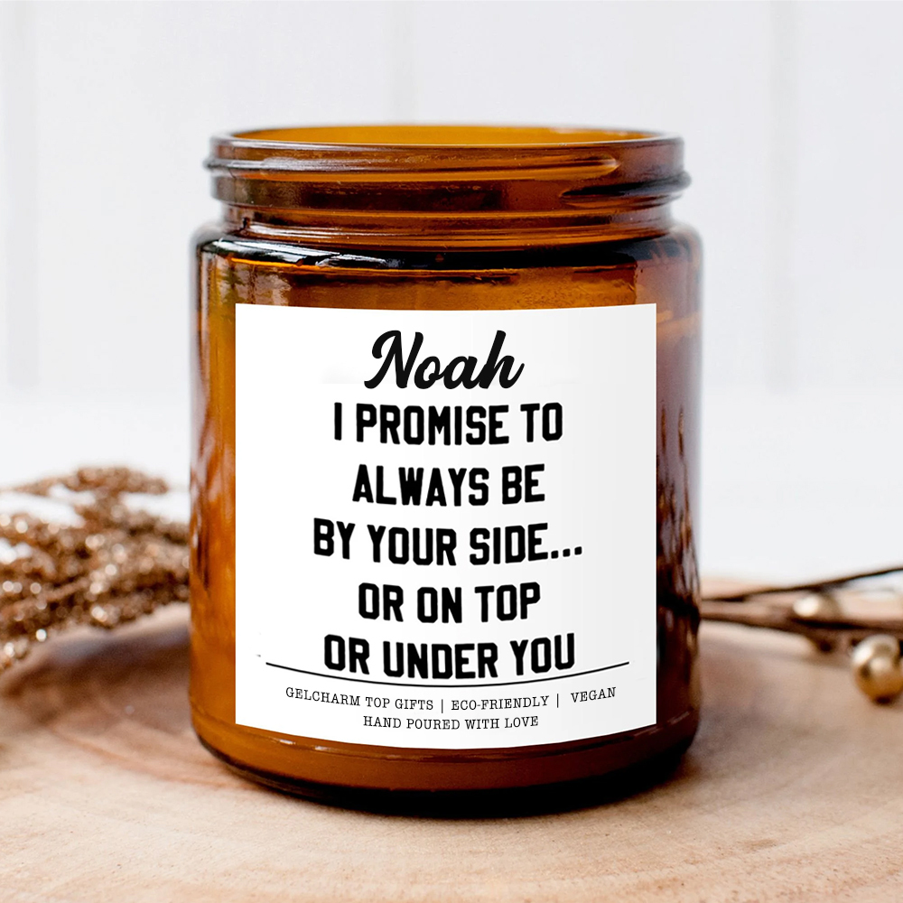 Personalized Valentine's Anniversary Scented Jar Candle | GC032