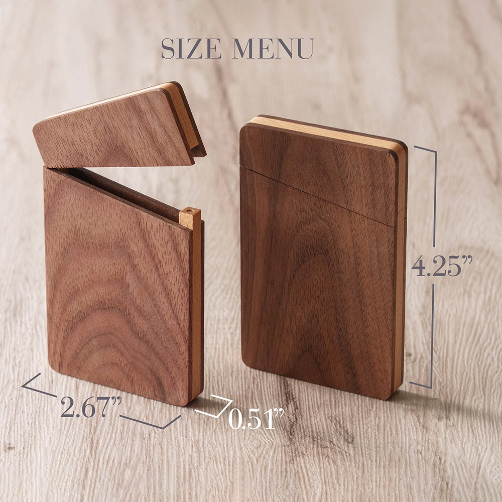 Personalized Engraved Business Magnet Card Holder | GC008