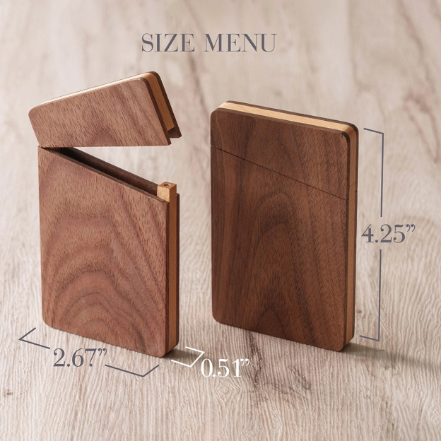 Personalized Engraved Business Magnet Card Holder | GC008