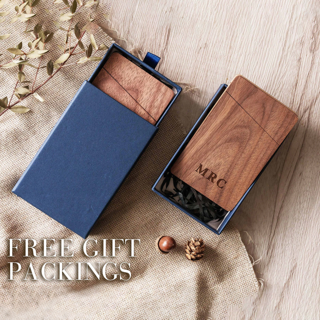 Personalized Engraved Business Magnet Card Holder | GC008