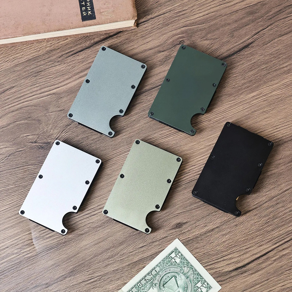 Personalized RFID Versatile Metal Card Wallet | GC030