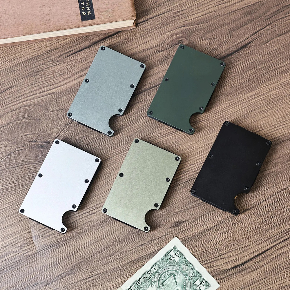 Personalized RFID Versatile Metal Card Wallet | GC030