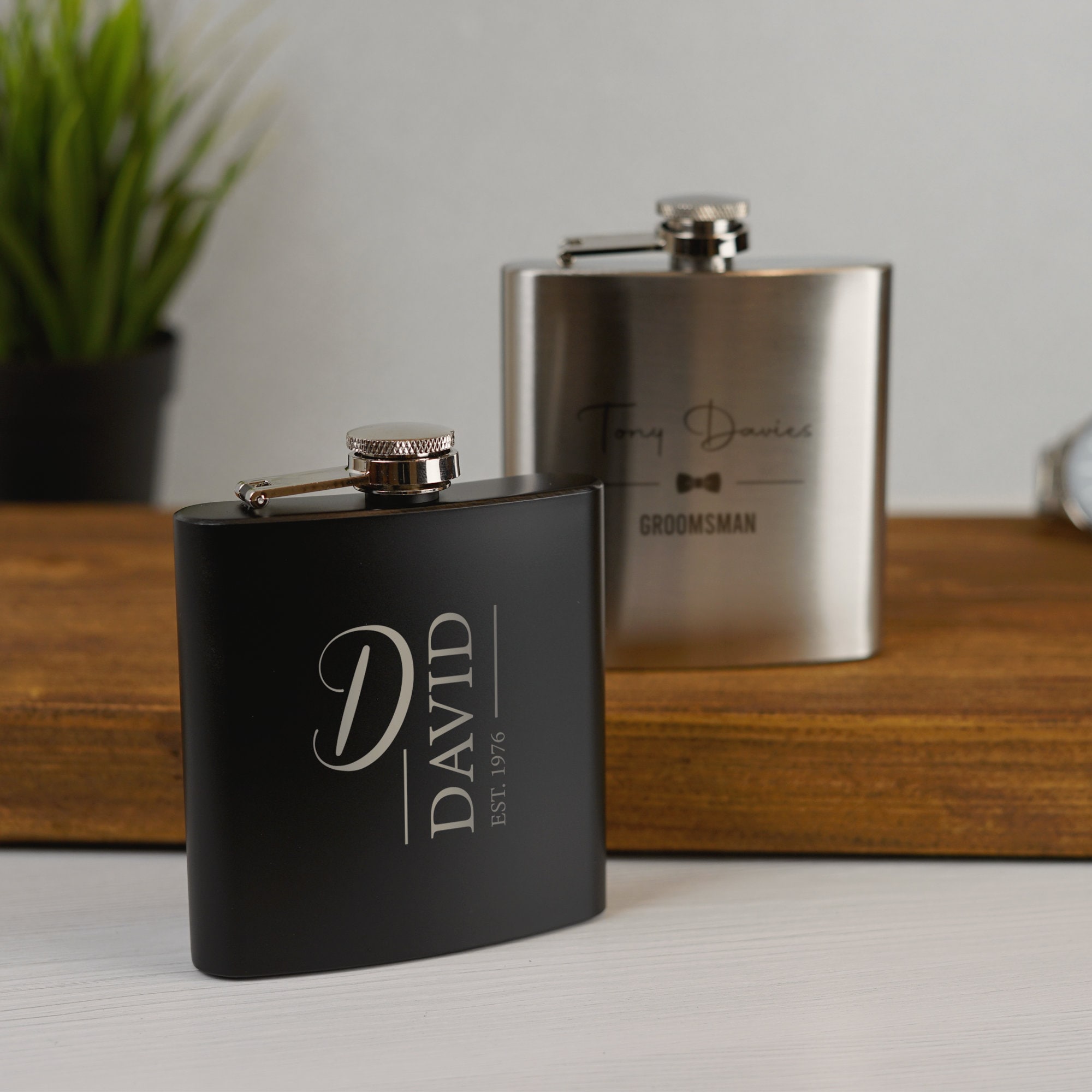 Personalized Engraved Hip Flask for Unique & Love | JNSDec24
