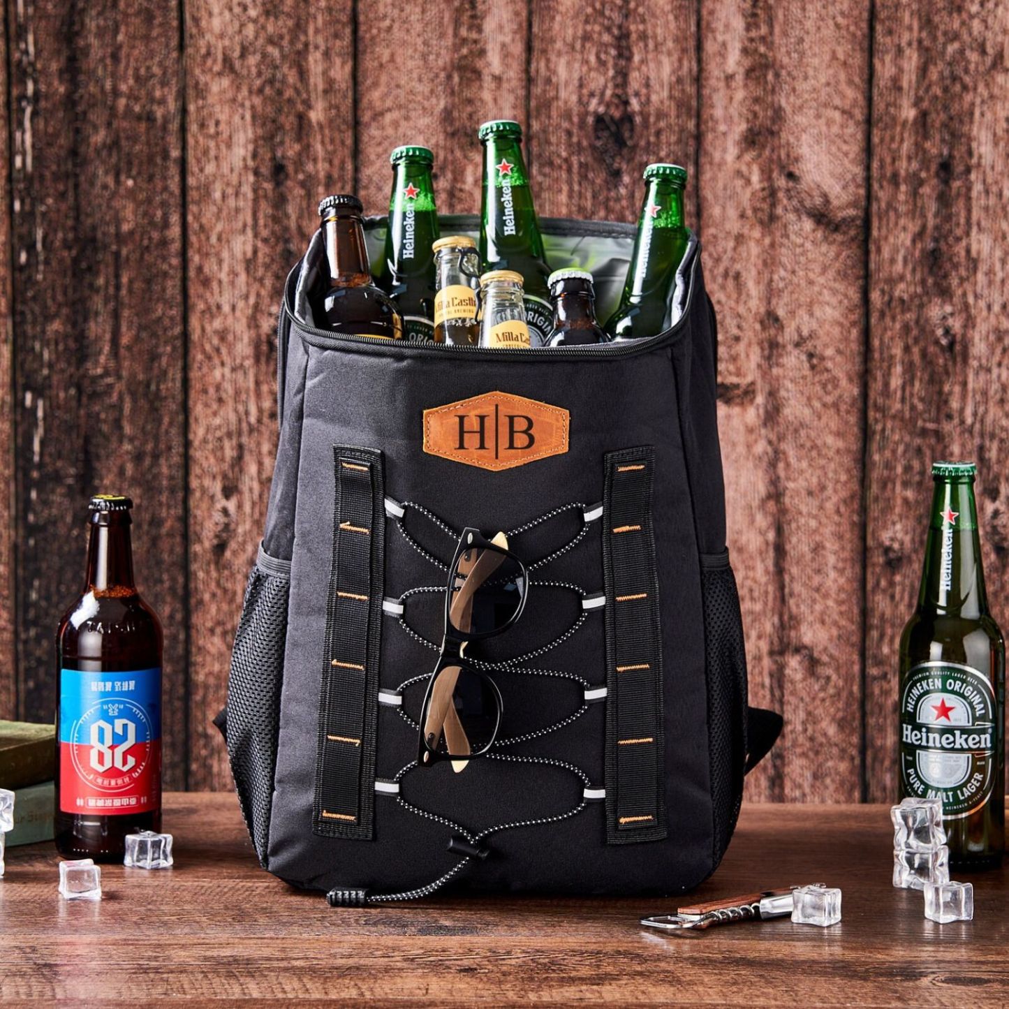 Personalized Beer Cooler Insulated Backpack | Dad04
