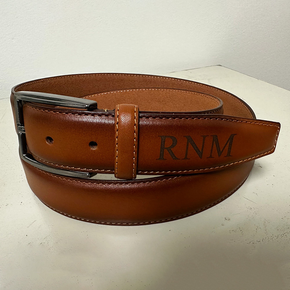 Personalized Vintage Handmade Leather Belt | GC001