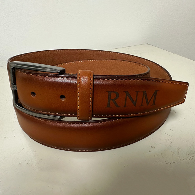 Personalized Vintage Handmade Leather Belt | GC001