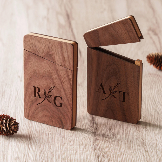 Personalized Engraved Business Magnet Card Holder | GC008