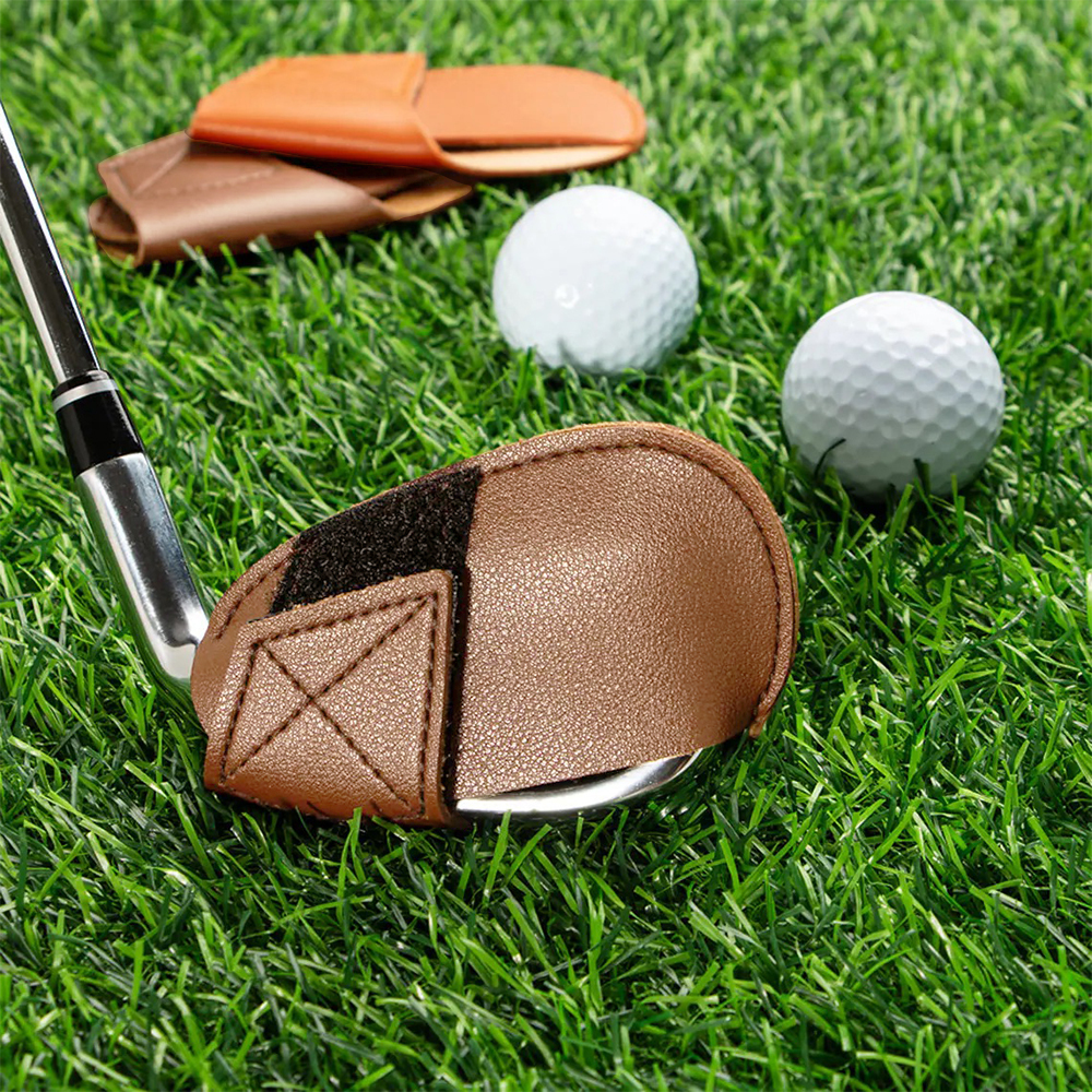 Personalized Leather Golf Club Protective Covers | GC034