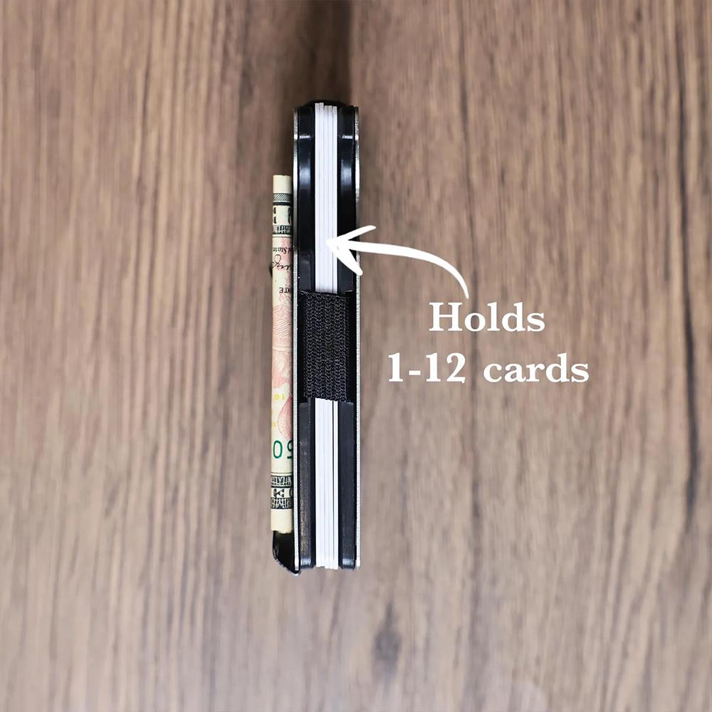 Personalized RFID Versatile Metal Card Wallet | GC030