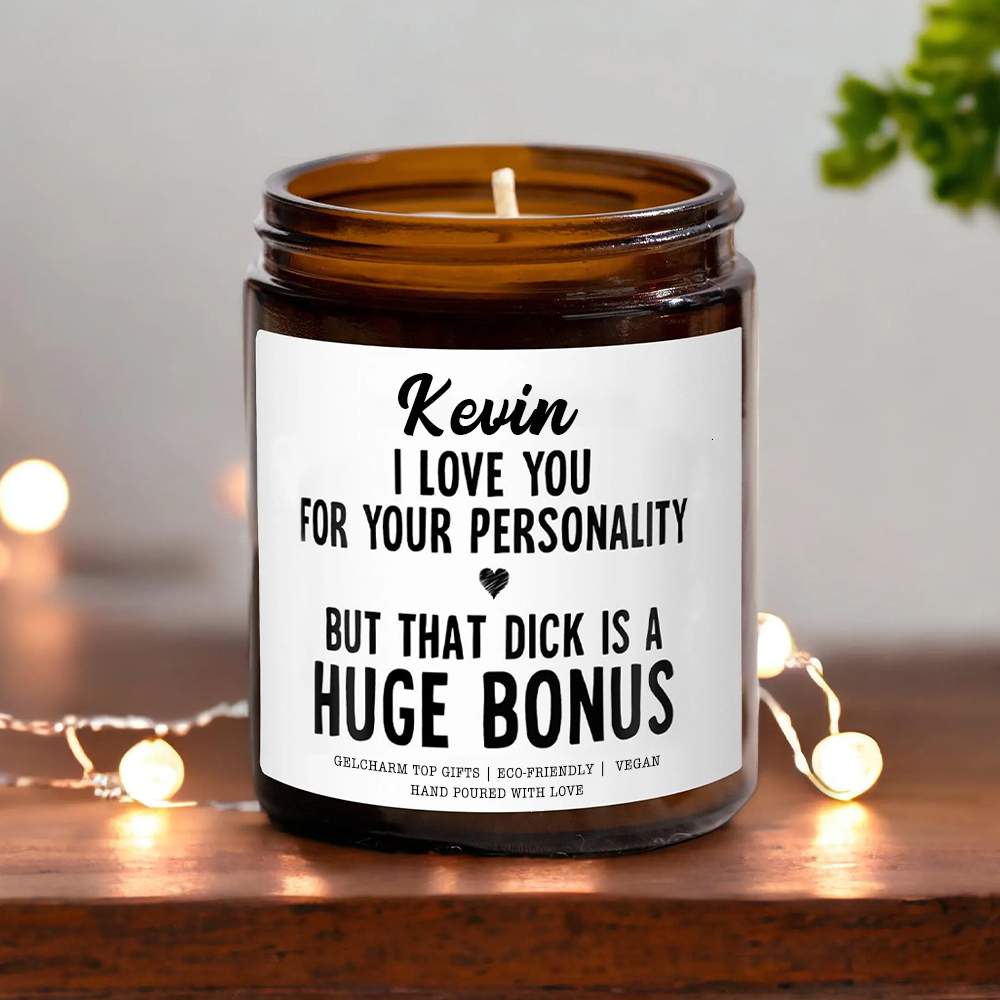 Personalized Valentine's Anniversary Scented Jar Candle | GC032