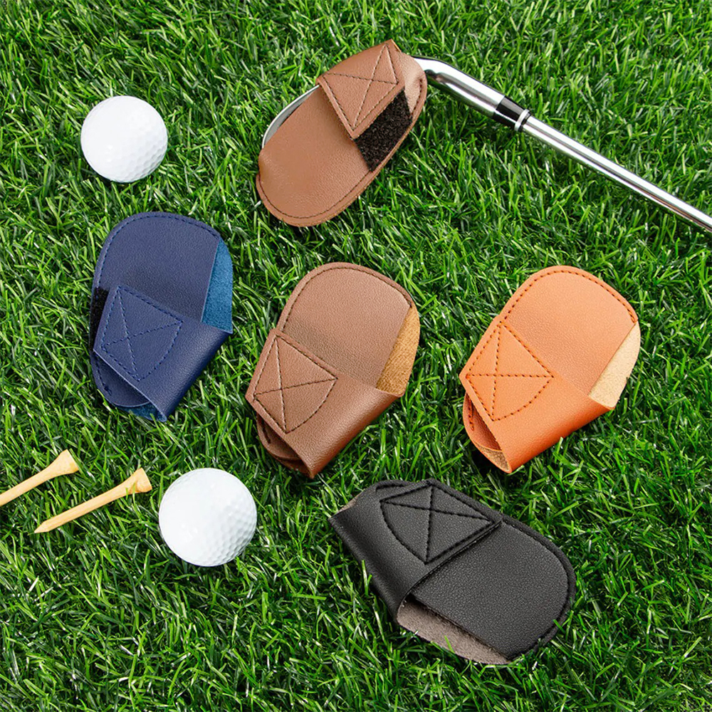 Personalized Leather Golf Club Protective Covers | GC034