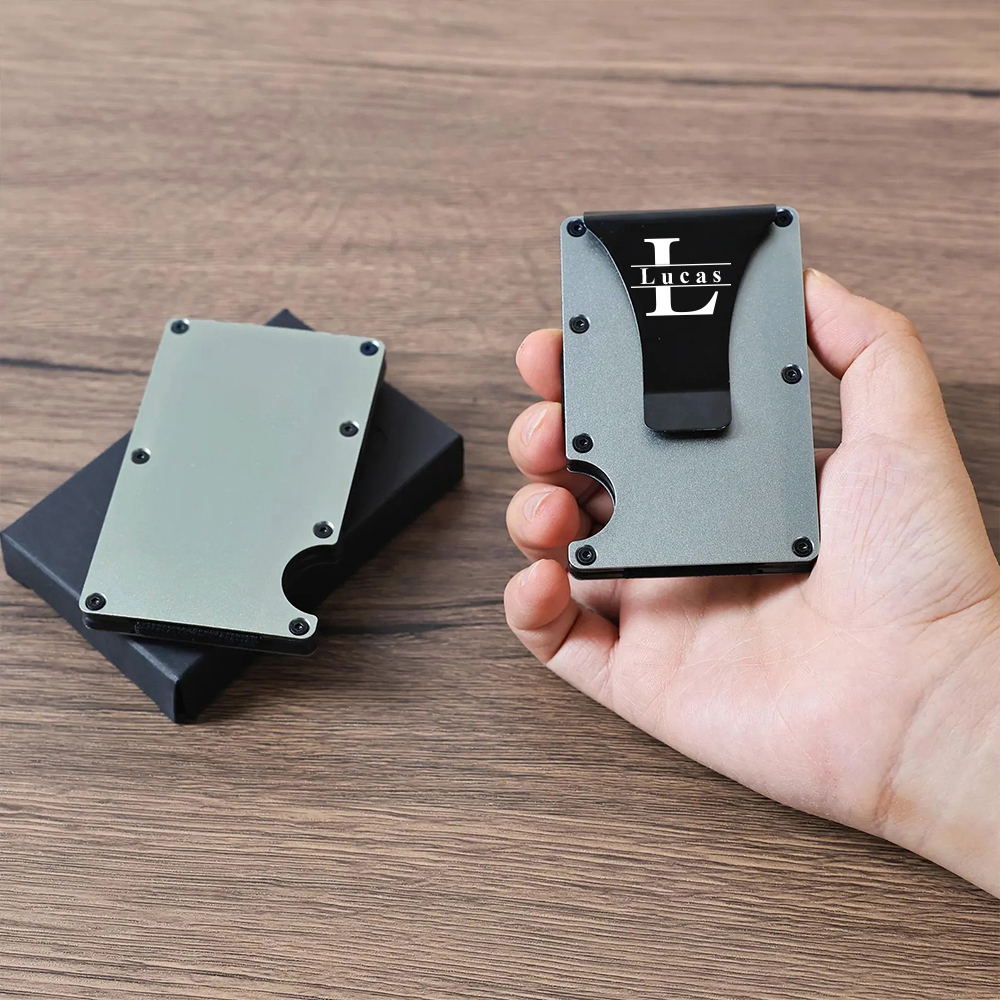 Personalized RFID Versatile Metal Card Wallet | GC030