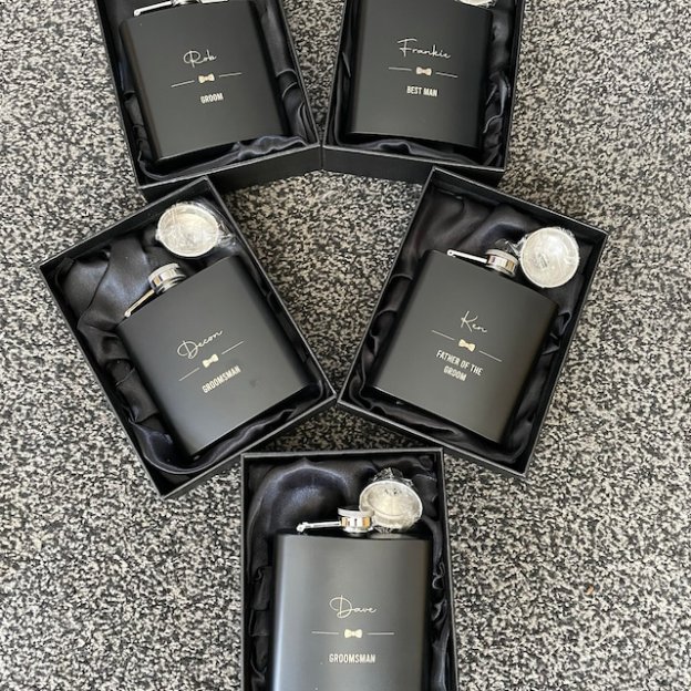 Personalized Engraved Hip Flask for Unique & Love | JNSDec24