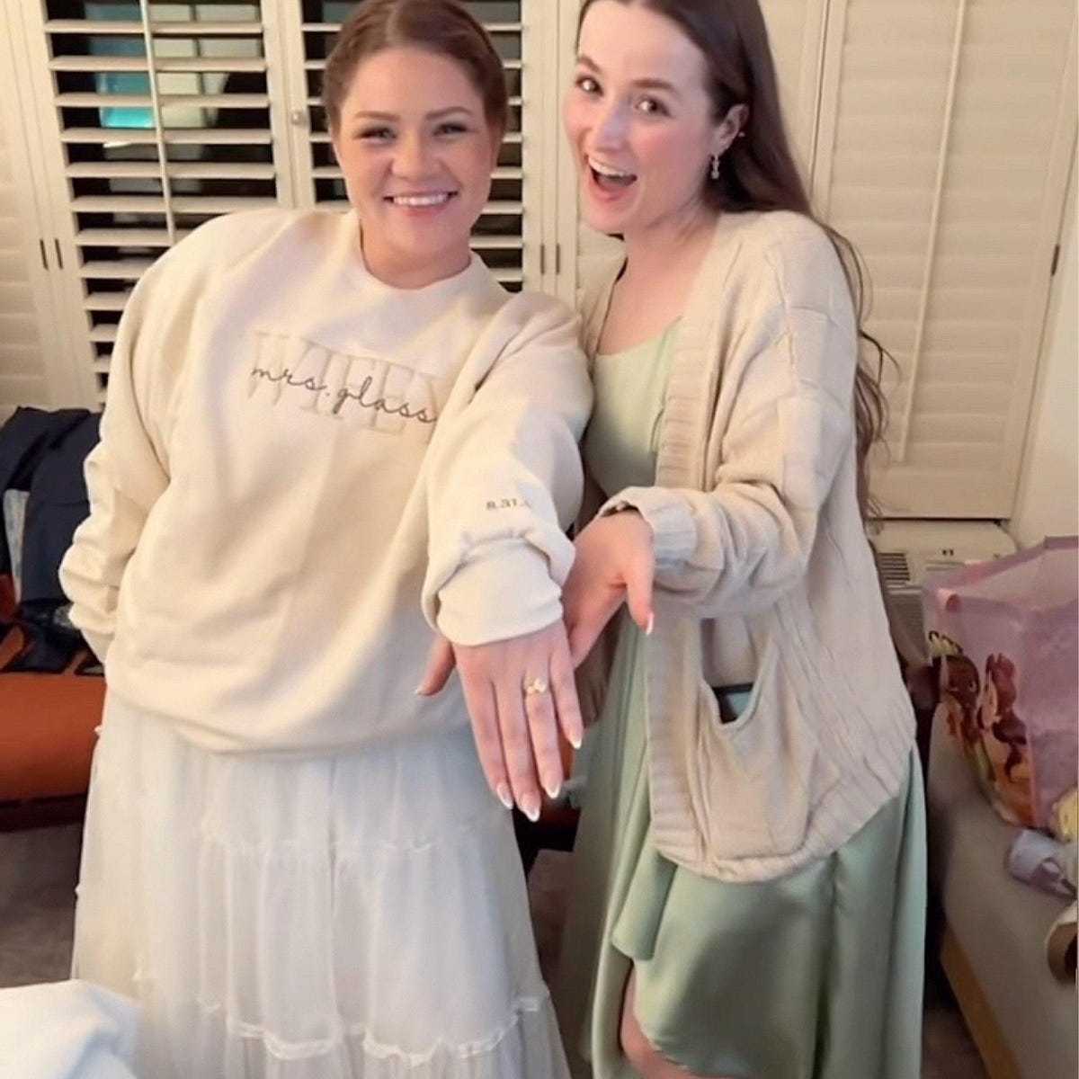 Personalized Embroidered Wife/Hubby Sweatshirt for Unique & Love | JNSCloth42