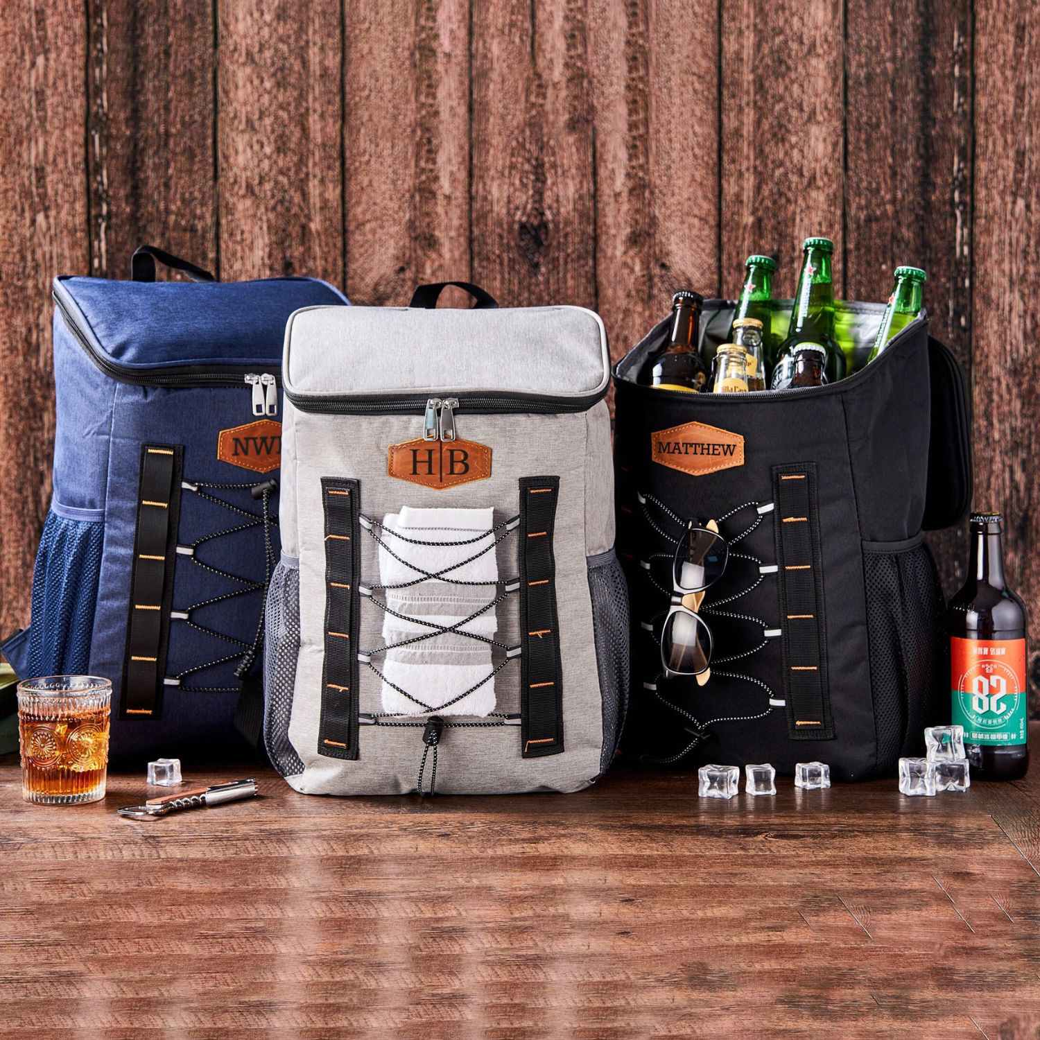 Personalized Beer Cooler Insulated Backpack | Dad04