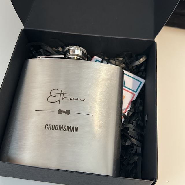 Personalized Engraved Hip Flask for Unique & Love | JNSDec24
