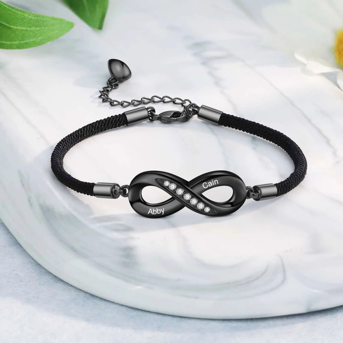 Personalized Mobius Forever Love Couple Bracelets Set | GC024
