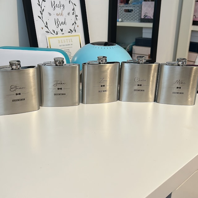 Personalized Engraved Hip Flask for Unique & Love | JNSDec24