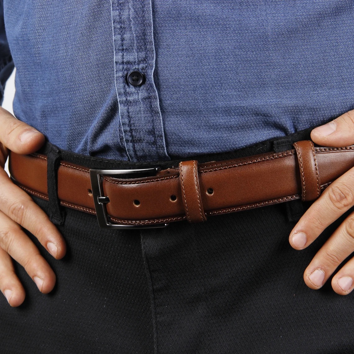 Personalized Vintage Handmade Leather Belt | GC001