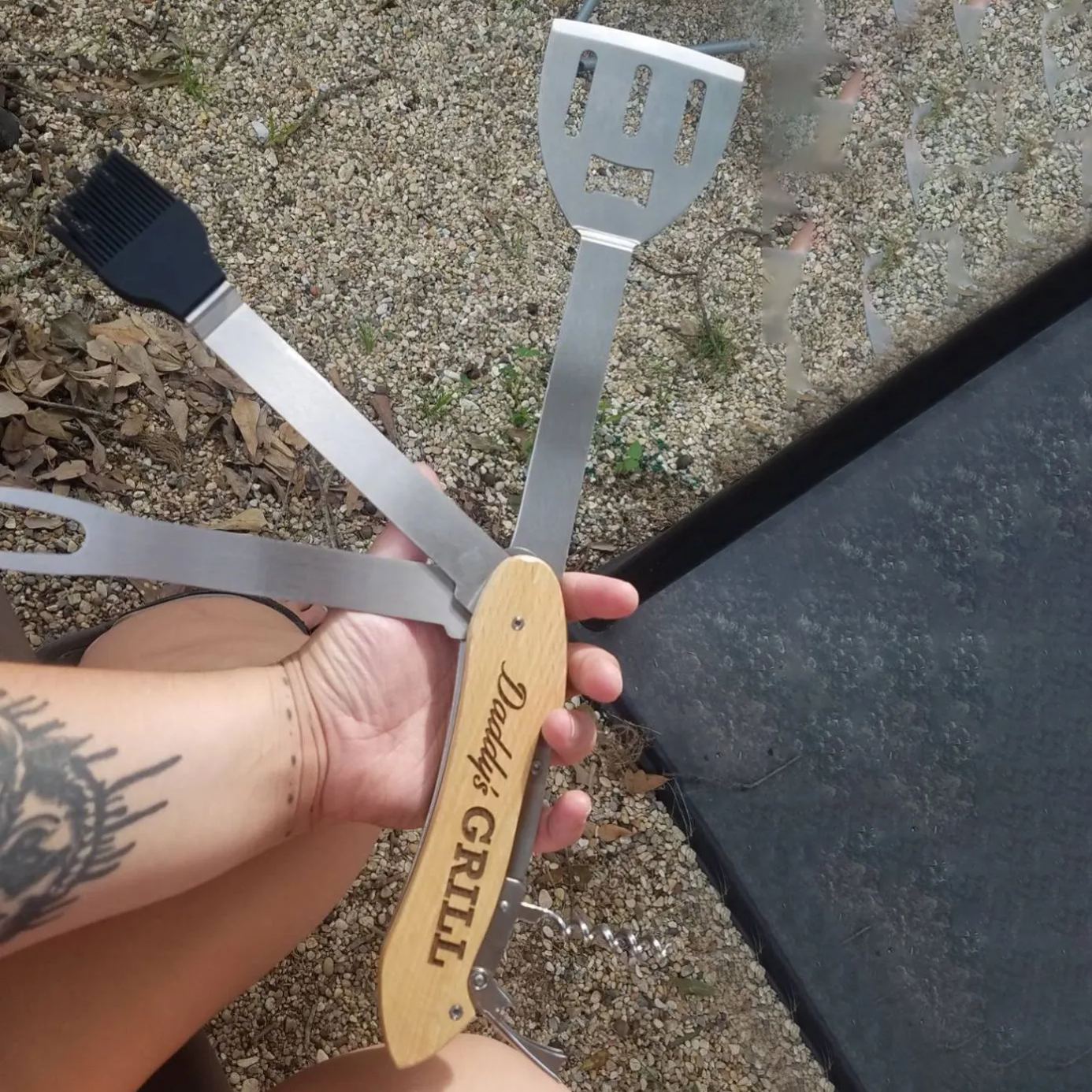 Personalized BBQ 6 In 1 for Multifunctional Combination Tool | Outdoor02