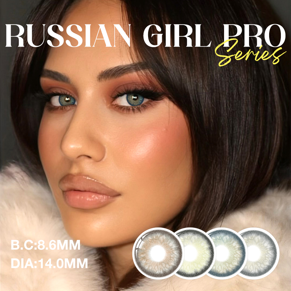 Russian girl Pro Contact Lenses