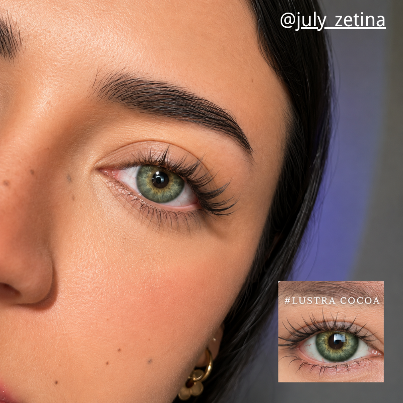 【New】Mislens Lustra Cocoa Green