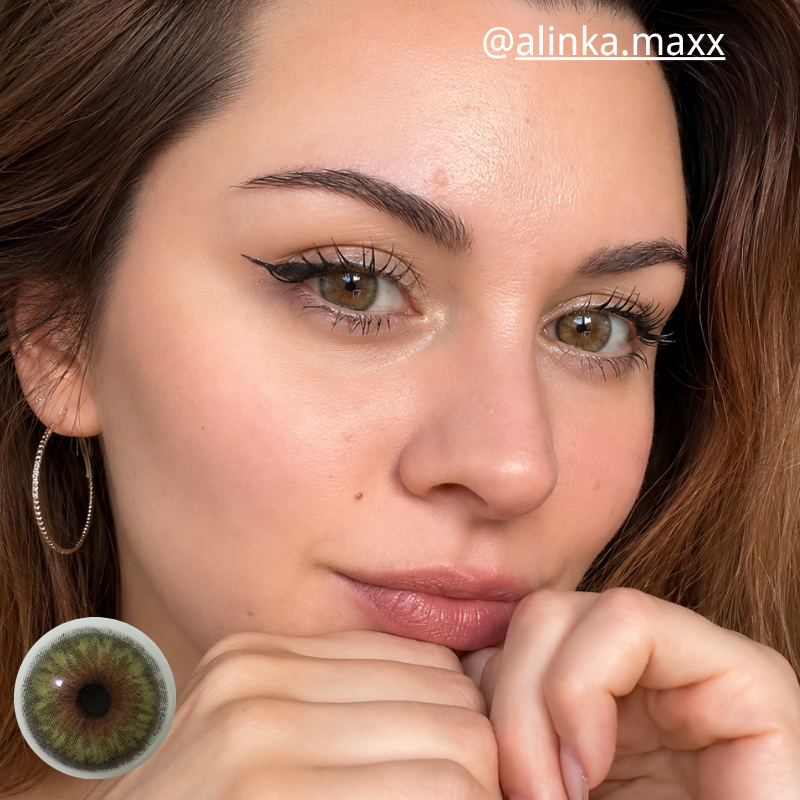 【Prescription】【U.S Warehouse】Mislens Cleopatra green Half-Year