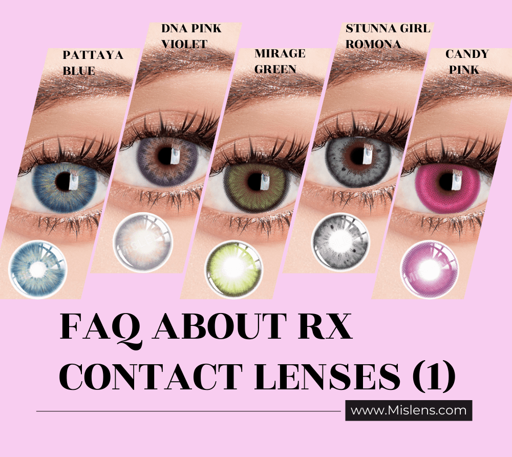 FAQ about RX Contact Lenses（1）-mislens Eye lenses blog
