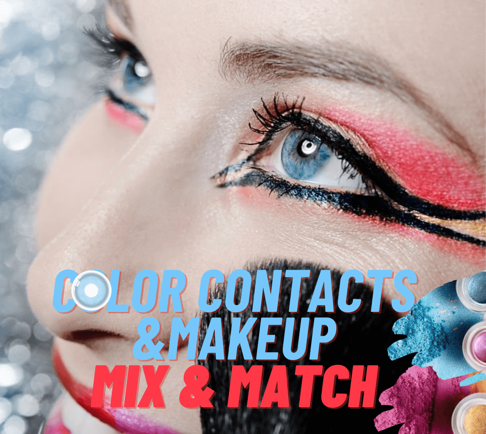 A Guide To Color Contact Lenses And Eye-Catching Makeup-mislens Eye lenses blog