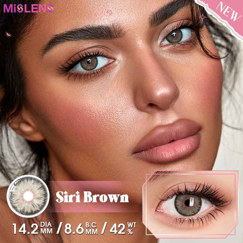 【New】Mislens siri brown
