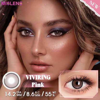 【New】1 Day 2 Pcs | VIVIRING Pink Prescription Trial